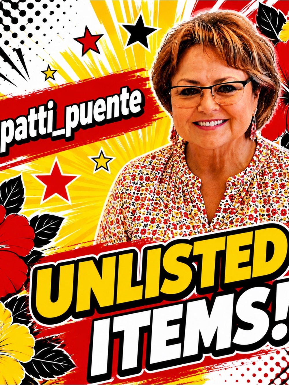UNLISTED ITEMS! CONGRATS YOU WIN AN ITEM FROM @patti_puente!